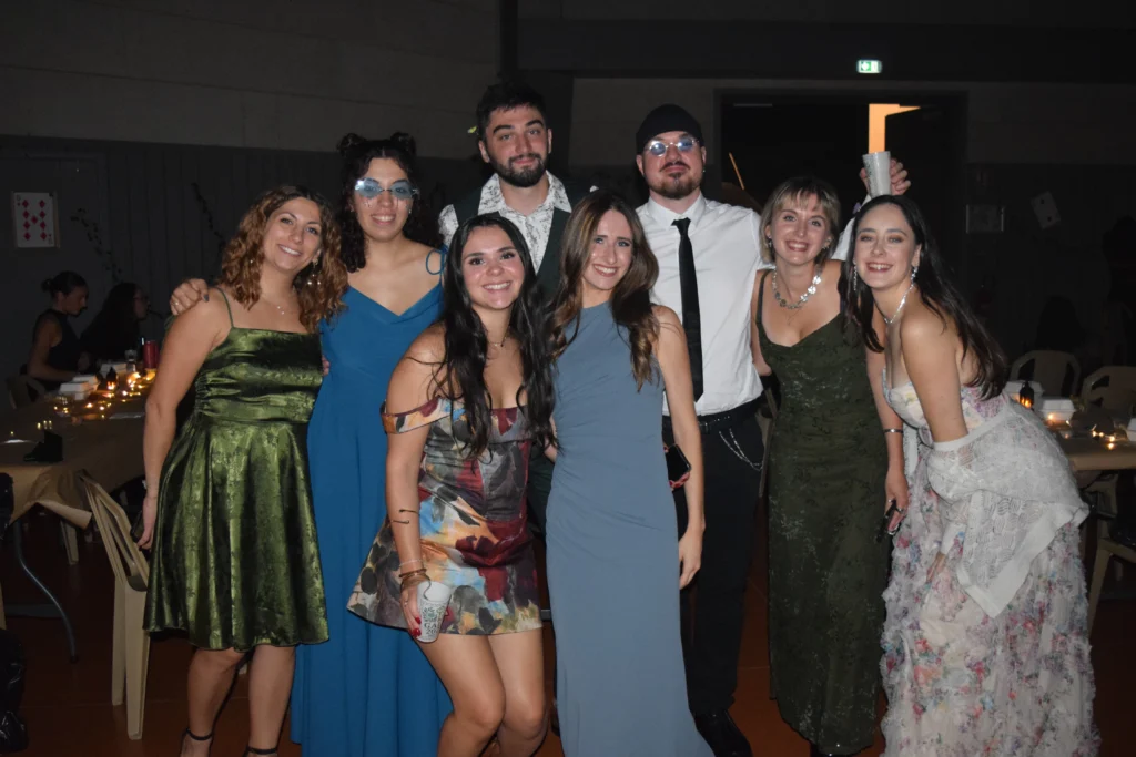 photo d'étudiants au gala